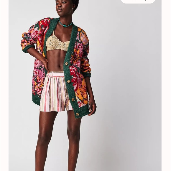Free people Alexis Floral Cardi - Picture 1 of 2